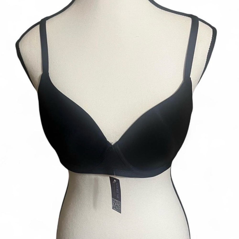 2/$24 Adore Me Bra Sz 36B Fallon Contour Black Fairy Cottagecore Sexy Feminine